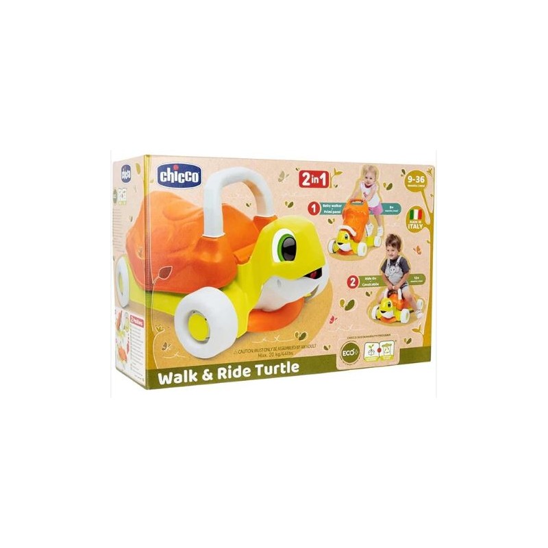 Chicco Gioco Tartaruga Primi Passi 2 In 1