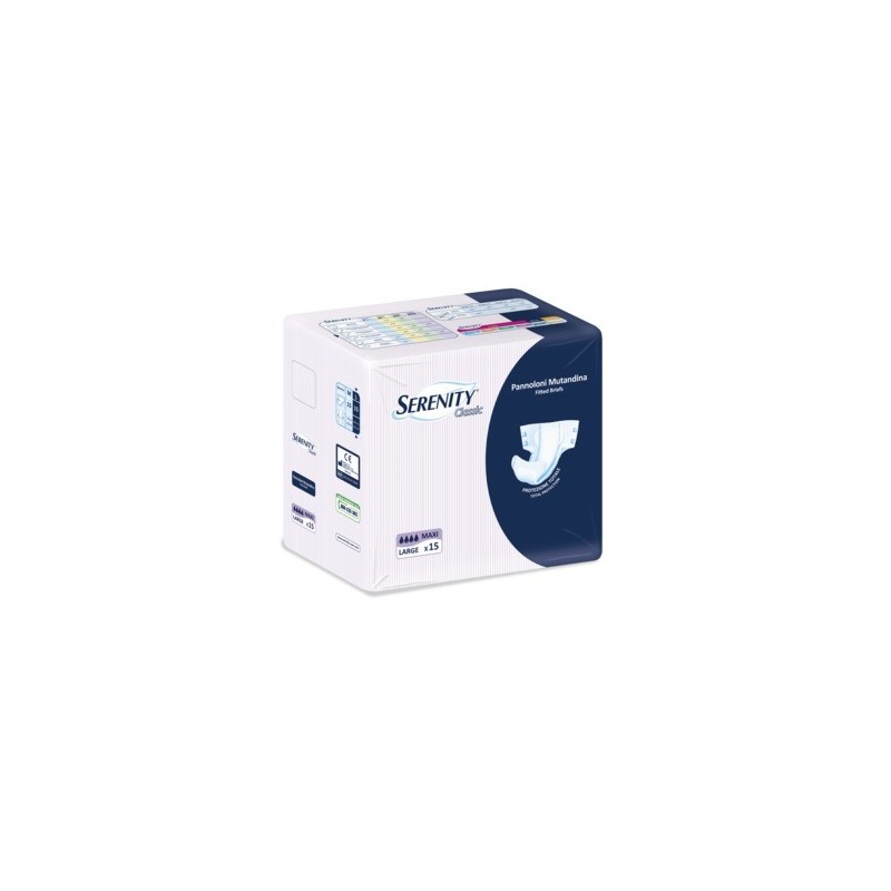 Serenity Pannolone Mutandina Classic Maxi Tg.
