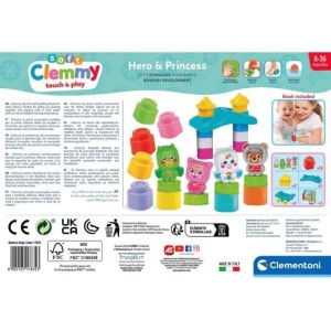 Soft Clemmy Baby Hero & Princess Playset