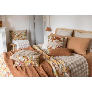 Plaid riciclato Maia Tourterelle 140 X 200