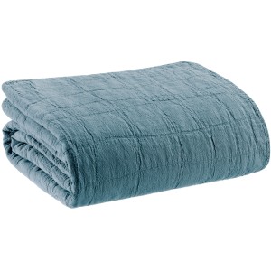 Plaid riciclato Titou Acier 260 X 260