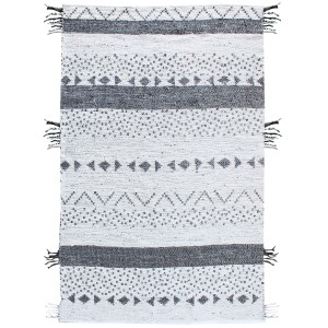 Tappeto Callista Blanc/Noir 160 X 230
