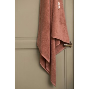Asciugamano da bagno Bora Terracotta 90 X 150