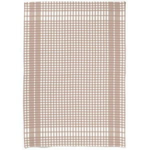 Strofinaccio Petits Carreaux Taupe 50 X 70