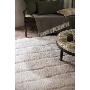 Tappeto riciclato Maël Neige 200 X 290 X 4