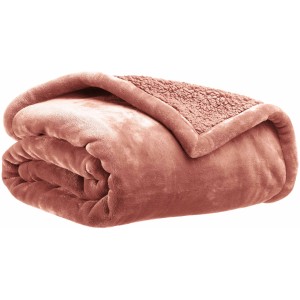Plaid Michka Terracotta 220 X 240