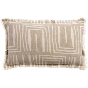 Cuscino stampato Tina Naturel 40 X 65