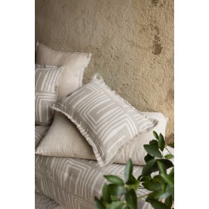 Cuscino stampato Tina Naturel 40 X 65