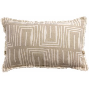 Cuscino stampato Tina Naturel 40 X 65