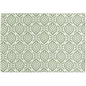 Set da tavola rivestito riciclato Citrus Terracotta 33 X 48