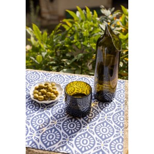 Set da tavola rivestito riciclato Citrus Terracotta 33 X 48