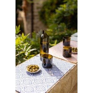 Set da tavola rivestito riciclato Citrus Terracotta 33 X 48