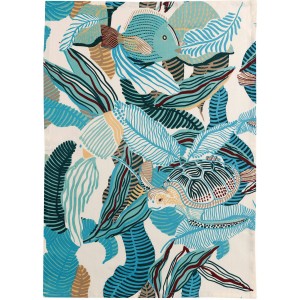Strofinaccio riciclato Dori Pêche 50 X 70