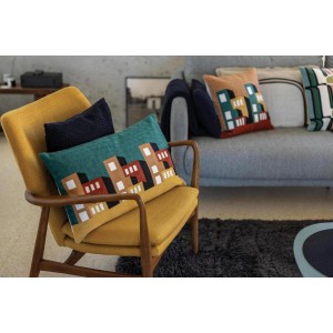 Plaid riciclato Maia Tourterelle 140 X 200