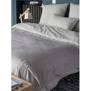 Copri piumino Léonie Poivre rose 80 X 200