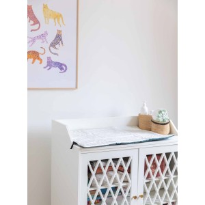 Materassino fasciatoio Odette Sardine 70 X 50