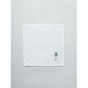 Fazzoletto Hankie Smile Jaune 25 X 25