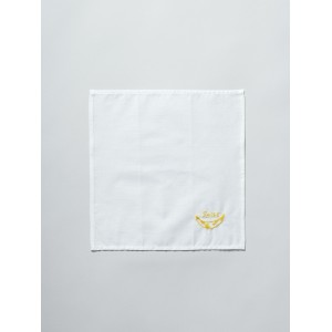Fazzoletto Hankie Smile Jaune 25 X 25