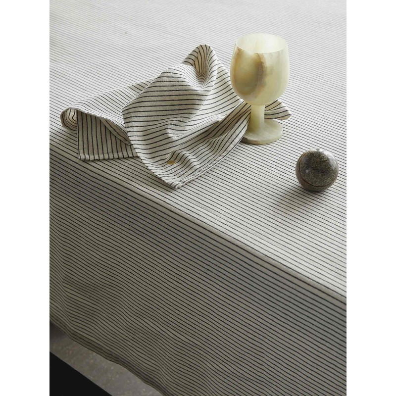 Tovaglia Léonie Caviar 160 X 250